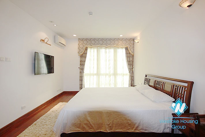 Hight quality penthouse apartment with 4 bedrooms for rent in Ciputra, Westlake Tay Ho, Hanoi, Vietnam
